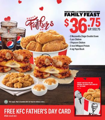 KFC-Father’s-Day-Promotion-350x398 16 Jun 2020 Onward: KFC Father’s Day Promotion
