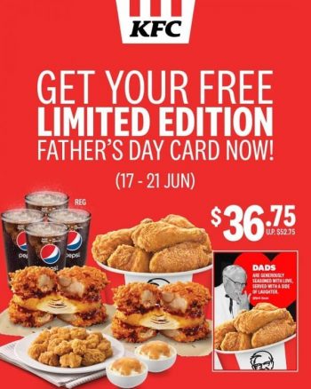 KFC-Mozzarella-Zinger-Double-Down-Family-Feast-Fathers-Day-Promotion-350x438 17-21 Jun 2020: KFC Mozzarella Zinger Double Down Family Feast Father's Day Promotion