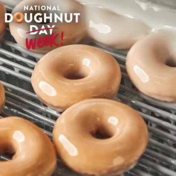 Krispy-Kreme-National-Doughnuts-Week-Promotion-350x350 2 -7 Jun 2020: Krispy Kreme National Doughnuts Week Promotion