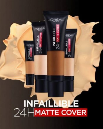 LOreal-Infallible-24H-Matte-Cover-Foundation-Promo-350x438 2 Jun 2020 Onward: L'Oreal Infallible 24H Matte Cover Foundation Promo
