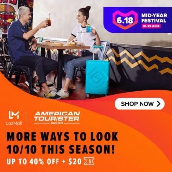 Lazada-Mid-Year-Festival-Sale-with-American-Tourister--350x350 18-25 Jun 2020: Lazada Mid Year Festival Sale with American Tourister