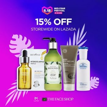 Lazada-Mid-Year-Festival-Sale-with-THEFACESHOP--350x350 18-25 Jun 2020: Lazada Mid-Year Festival Sale with THEFACESHOP
