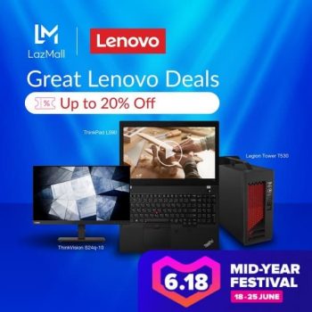 Lazada-Mid-Year-Festival-with-Lenovo--350x350 18-25 Jun 2020: Lazada Mid Year Festival Sale with Lenovo