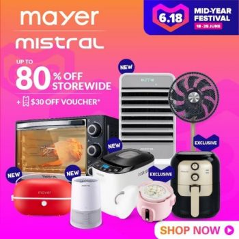 Lazada-Mid-Year-Festival-with-Mayer-Markerting--350x350 18-25 Jun 2020: Lazada Mid Year Festival Sale with Mayer Markerting and Mistral