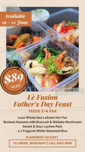 Le-Fusion-Father’s-Day-Feast-Promotion-350x622 19-21 Jun 2020: Le Fusion Father’s Day Feast Promotion