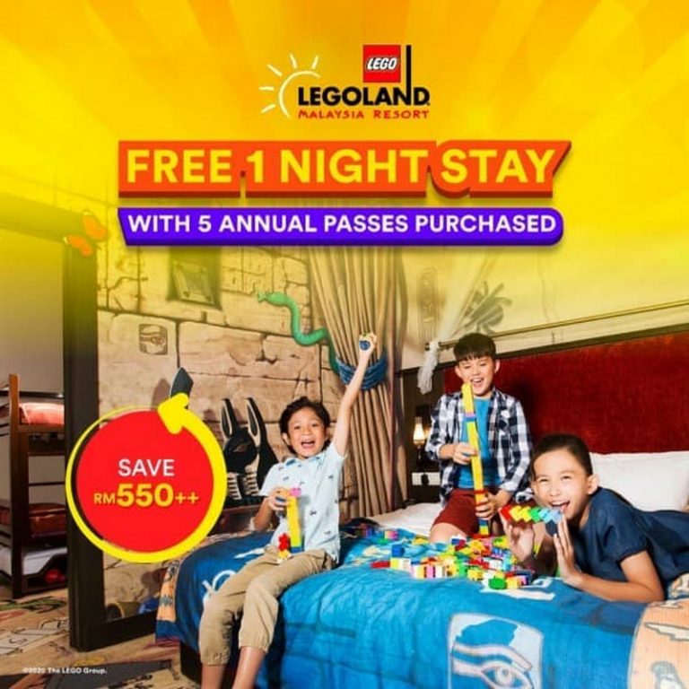 1 Jun 2020 Onward Legoland Malaysia Resort Annual Pass Promotion Sg