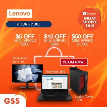 Lenovo-Great-Shopee-Sale-350x350 6 Jun-7 Jul 2020: Lenovo Great Shopee Sale