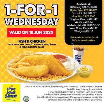 Long-John-Silvers-Wed-1-for-1-Fish-Chicken-Meal-Promotion-350x350 10 Jun 2020: Long John Silver's 1-for-1 Fish & Chicken Meal Promotion