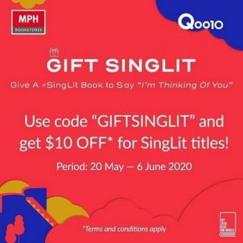 MPH-Bookstores-SingLit-Titles-Promo-at-Qoo10-350x350 20 May-6 Jun 2020: MPH Bookstores SingLit Titles Promo at Qoo10