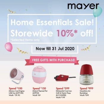 Mayer-Markerting-Home-Essentials-Sale-350x350 29 Jun-31 Jul 2020: Mayer Markerting Home Essentials Sale