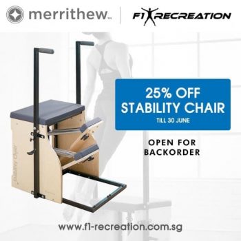 Merrithew-Stability-Chair-Promotion-with-F1-Recreation-350x350 18-30 Jun 2020: Merrithew Stability Chair Promotion at F1 Recreation