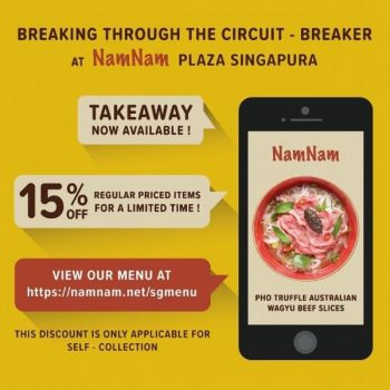 Nam-Nam-Noodle-Bar-Regular-Items-Promotion-at-Plaza-Singapura-350x350 12 Jun 2020 Onward: Nam Nam Noodle Bar Regular Items Promotion at Plaza Singapura