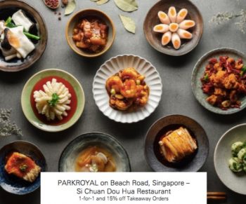 PARKROYAL-on-Beach-Road-1-for-1-Promotion-with-HSBC-at-Si-Chuan-Dou-Hua-Restaurant--350x291 2-30 Jun 2020: PARKROYAL on Beach Road 1-for-1 Promotion with HSBC at Si Chuan Dou Hua Restaurant