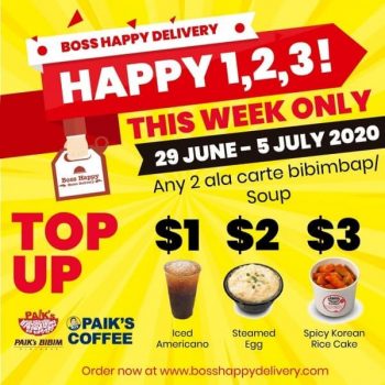 Paiks-BiBim-Happy-1-2-3-Promotion-350x350 29 Jun-5 Jul 2020: Paik's BiBim Happy 1, 2, 3 Promotion