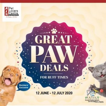 Pet-Lovers-Centre-Great-Paw-Deals-350x350 12 Jun-12 Jul 2020: Pet Lovers Centre Great Paw Deals