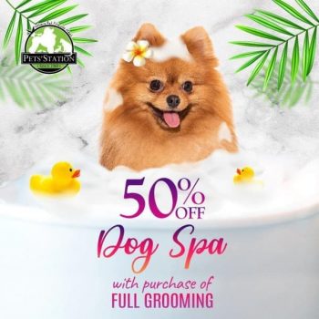 Pets-Station-50-Off-Dog-Spa-Promotion-350x350 1 Jul-1 Aug 2020: Pets' Station 50% Off Dog Spa Promotion