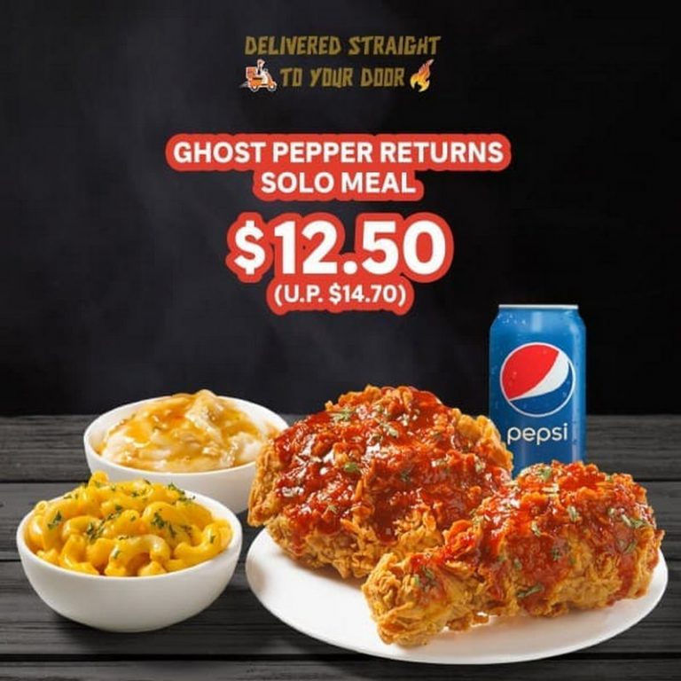13 Jun 2020 Onward Popeyes Louisiana Kitchen Ghost Pepper Promo SG