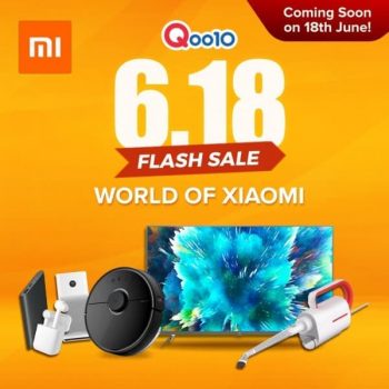 Qoo10-Biggest-6.18-Xiaomi-Flash-Sale-350x350 18 Jun 2020: Qoo10 Biggest 6.18 Xiaomi Flash Sale