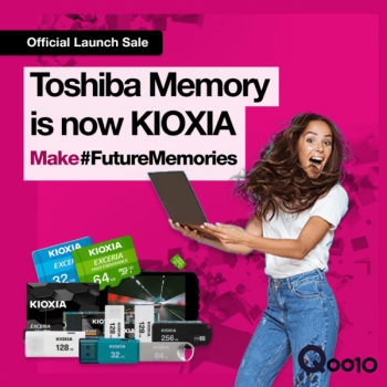 Qoo10-Flash-Sale-350x350 22 Jun 2020 Onward: KIOXIA Flash Sale at Qoo10