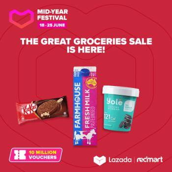 RedMart-Great-Groceries-Sale-at-Lazada-350x350 18-25 Jun 2020: RedMart Great Groceries Sale at Lazada