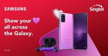 SINGTEL-Galaxy-Buds-BTS-Edition-Promotion-350x183 19 Jun 2020 Onward: SINGTEL Galaxy Buds+ BTS Edition Promotion