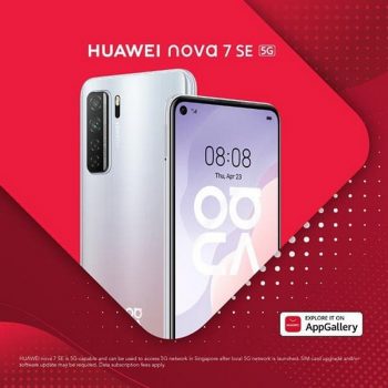 SINGTEL-Huawei-Nova-7-SE-Promo-350x350 Now till 7th Jul 2020: SINGTEL Huawei Nova 7 SE Promo