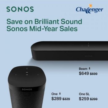 Sonos-Mid-Year-Sale-at-Challenger--350x350 24-30 Jun 2020: Sonos Mid Year Sale at Challenger