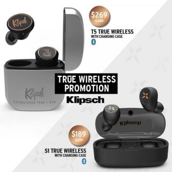 TC-ACOUSTIC-True-Wireless-Promotion-350x350 9-30 Jun 2020: Klipsch True Wireless Promotion
