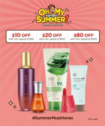 THEFACESHOP-Summer-Home-Delivery-Promotion--350x420 5 Jun 2020 Onward: THEFACESHOP Summer Home Delivery Promotion