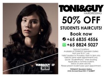 TONIGUY-Students-Haircuts-Promotion-350x251 19 Jun-31 Jul 2020: TONI&GUY Students Haircuts Promotion