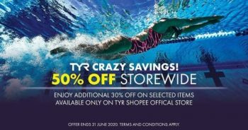 TYR-Crazy-Savings-Promotion-350x184 19-21 Jun 2020: TYR Crazy Savings Sale on Shopee