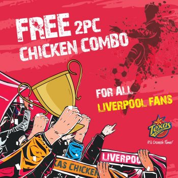 Texas-Chicken-Free-2-pc-Chicken-Combo-Meals-Promotion-350x350 26 Jun 2020 Onward: Texas Chicken Free 2-pc Chicken Combo Meals Promotion