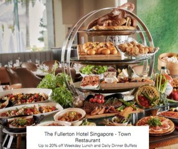 The-Fullerton-Hotel-Singapore-Town-Restaurant-Promotion-with-HSBC-350x292 3 Jun-30 Dec 2020: The Fullerton Hotel Singapore - Town Restaurant Promotion with HSBC