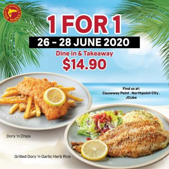 The-Manhattan-Fish-Market-1-for-1-Fish-and-Chips-Promotion-350x350 26-28 Jun 2020: The Manhattan Fish Market 1-for-1 Fish and Chips Promotion
