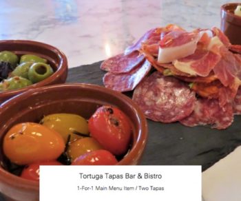 Tortuga-Tapas-Bar-Bistro-1-for-1-Promotion-with-HSBC-350x292 3 Jun-30 Dec 2020: Tortuga Tapas Bar & Bistro 1-for-1 Promotion with HSBC