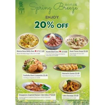 VivoCity-Spring-Dishes-Promotion-350x350 19 Jun 2020 Onward: Sushi Tei Spring Dishes Promotion at VivoCity