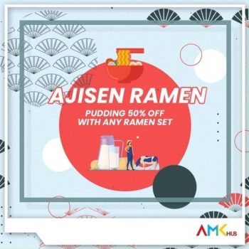 Ajisen-Ramen-50-Off-Promotion-at-AMK-Hub--350x350 23 Jul 2020 Onward: Ajisen Ramen 50% Off Promotion at AMK Hub