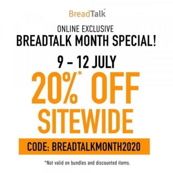 BreadTalk-20-Sitewide-Special-Promotion-350x350 9-12 Jul 2020: BreadTalk 20% Sitewide Special Promotion