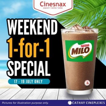 Cathay-Cineplexes-Weekend-1-for-1-Special-Promotion-350x350 17-19 Jul 2020: Cathay Cineplexes Weekend 1-for-1 Special Promotion