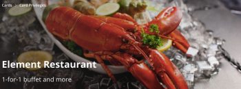 Element-Restaurant-1-for-1-Promotion-with-DBS-350x130 2 Jan-31 Dec 2020: Element Restaurant 1-for-1 Promotion with DBS