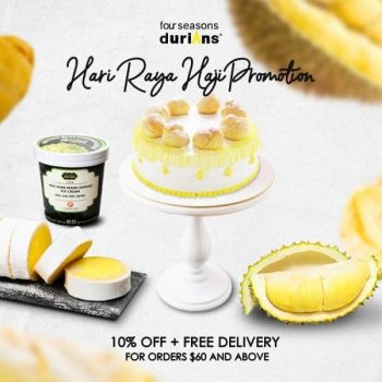 Four-Seasons-Durians-Hari-Raya-Promotion-350x350 15 Jul 2020 Onward: Four Seasons Durians Hari Raya Promotion