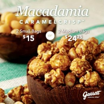 Garrett-Popcorn-Shops-Macadamia-CaramelCrispTM-Promotion-1-350x350 1-15 Jul 2020: Garrett Popcorn Shops Macadamia CaramelCrispTM Promotion