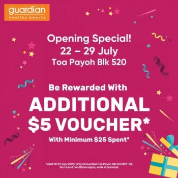 Guardian-Opening-Special-Promotion-350x350 22-29 Jul 2020: Guardian Opening Special Promotion at Toa Payoh