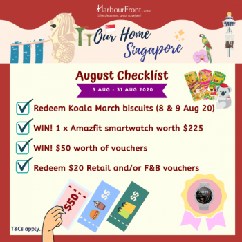 HarbourFront-Centre-55th-Birthday-Promotion-350x350 3-31 Aug 2020: HarbourFront Centre 55th Birthday Promotion