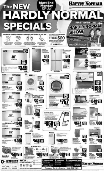 Harvey-Norman-New-Hardly-Normal-Specials-Promotion-350x578 10-13 Jul 2020: Harvey Norman New Hardly Normal Specials Promotion