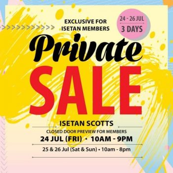 Isetan-Private-Sale-350x350 24-26 Jul 2020: Isetan Private Sale