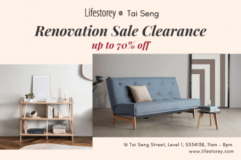 Lifestorey-Renovation-Clearance-Sale-350x233 10 Jul 2020 Onward: Lifestorey Renovation Clearance Sale at Taiseng