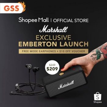Marshall-Exclusive-Emberton-Launch-Promotion-at-Shopee-350x350 30 Jun 2020 Onward: Marshall Exclusive Emberton Launch Promotion at Shopee