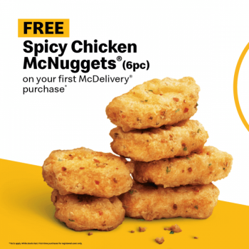 McDonalds-free-Spicy-Chicken-McNuggets®-Promotion-350x350 16 July-2 Aug 2020: McDonald's Free Spicy Chicken McNuggets® Promotion