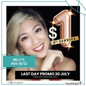 Millys-1-Promotion-at-Tampines-1--350x350 17-20 Jul 2020: Milly's $1 Promotion at Tampines 1